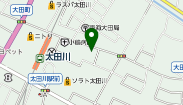 エイトクヤ 大田川店の地図画像