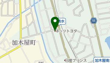 ネッツトヨタ東海株式会社 加木屋店の地図画像