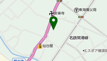 妙乗院の地図画像