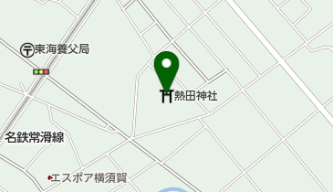 熱田神社の地図画像