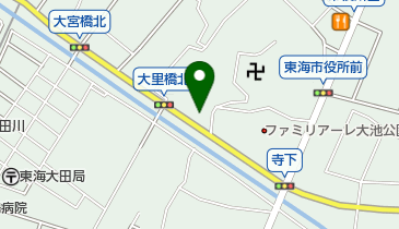 知多愛犬病院の地図画像