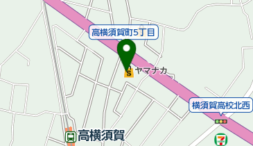 ブーランジェ高横須賀店の地図画像