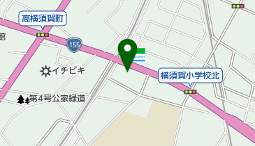 美容室アルファーの地図画像