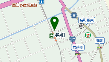 美容室ラブリーの地図画像