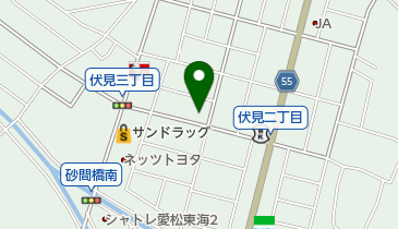 ミッキー美容室の地図画像