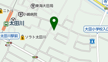 有限会社大田川土地の地図画像