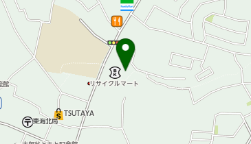 東海市役所 公民館・市民館 上野公民館の地図画像