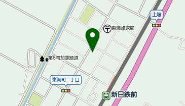 東海市役所 公民館・市民館 加家公民館の地図画像