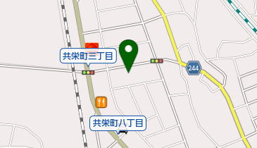 フクヤインテリアの地図画像