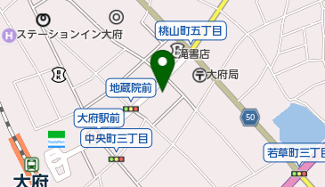 大栄電気店の地図画像