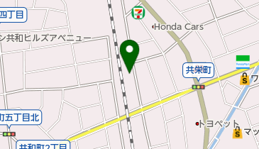 ノエビア化粧品愛知中央販社の地図画像