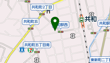 ビューティー大島の地図画像