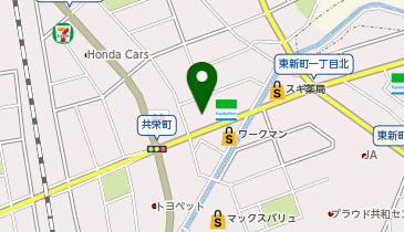 ファミーズ共和店の地図画像