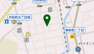 神の商店の地図画像