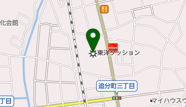 東洋クッション株式会社の地図画像