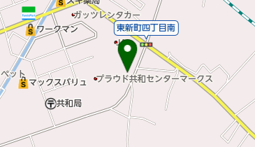 共和不動産 夜間用の地図画像