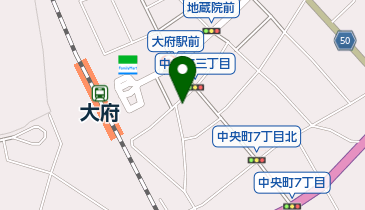 イソダ美容院の地図画像