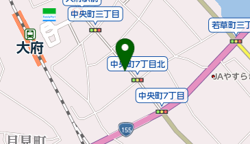 久野美容室の地図画像