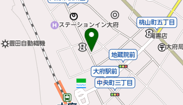 若松の地図画像