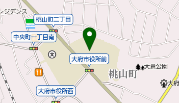 大府市役所 大府放課後クラブの地図画像