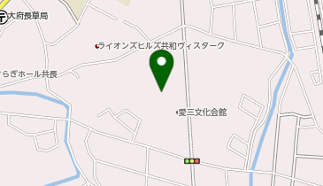 大府市役所 愛三文化会館の地図画像