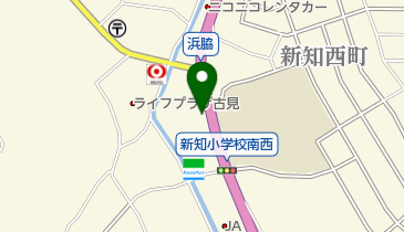 山錠電気の地図画像