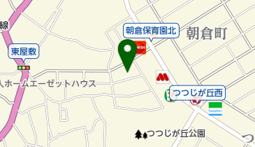 朝倉会館の地図画像
