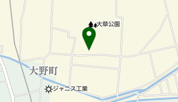 大草御嶽山心願講支部の地図画像