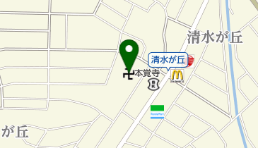 本覚寺の地図画像