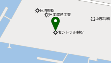 セントラル製粉株式会社の地図画像