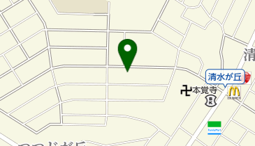 美容室K&Kの地図画像