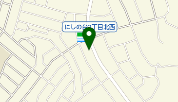 美容室サライの地図画像