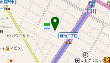 パナステーションダイワの地図画像