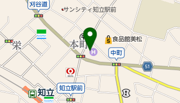 和・貸衣裳の地図画像