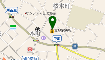 知立銀座商店街協組の地図画像