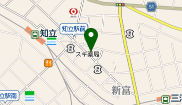 クロロフイル知立美顔教室の地図画像