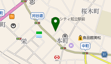 株式会社久野酒店の地図画像