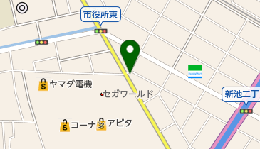 下林酒店の地図画像