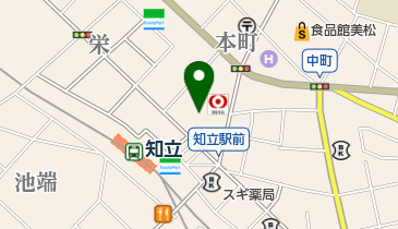 安藤証券株式会社知立支店の地図画像