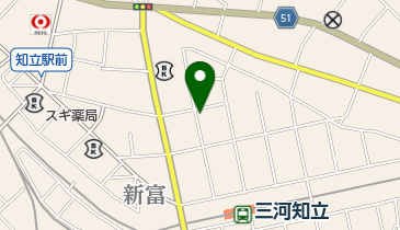 ふとんの花房の地図画像