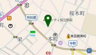 平野美容室の地図画像