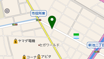 美容室あぴあの地図画像