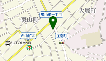 新井獣医科病院の地図画像