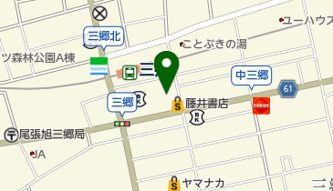 アルプス理容店の地図画像