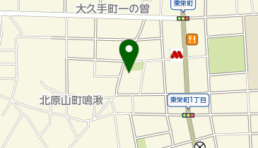尾張旭市役所 藤池公民館の地図画像