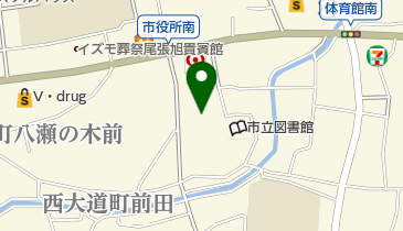 尾張旭市役所 文化会館の地図画像