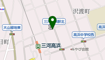 横山衣料店の地図画像