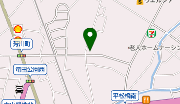 長坂屋クリーニングの地図画像