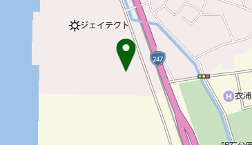 株式会社ジェイテクト田戸岬工場の地図画像