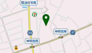 高取神明宮の地図画像